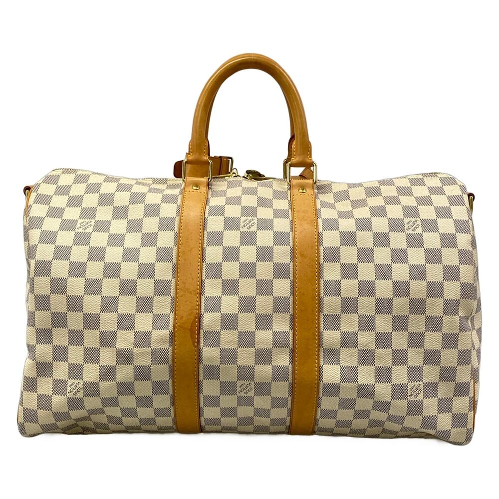 Louis Vuitton Keepall Bandouliere 45 Damier Boston Bag N48223 - Picture 3 of 16
